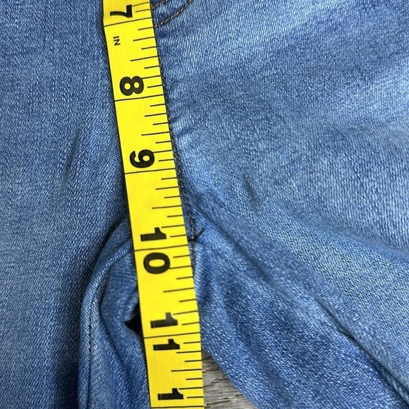 SPANX Blue Wash Pull-On Ankle Skinny Jeans High Rise Sz S - Picture 8 of 11